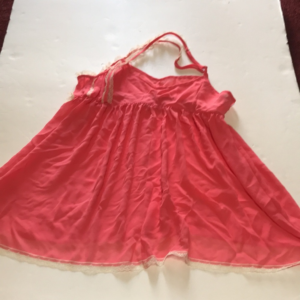 Victoria’s Secret Y2K Babydoll Chemise Rare Vintage 2000’s Milkmaid Slip Dress L - Picture 9 of 17